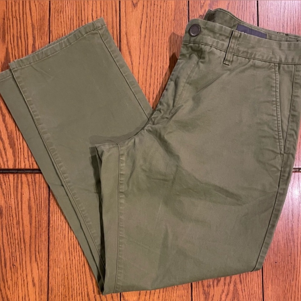EUC Bonobos Pants, athletic cut, size 34/30, green,cotton/spandex
